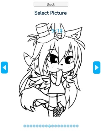 Gacha life coloring &amp; quiz Image