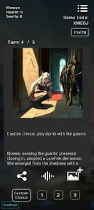 Infinite Adventure Sim: AI RPG Image