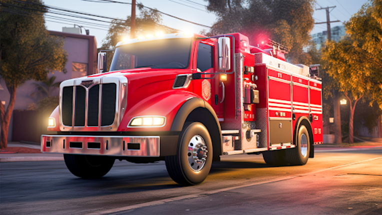 Fire Truck Simulator Game screenshot