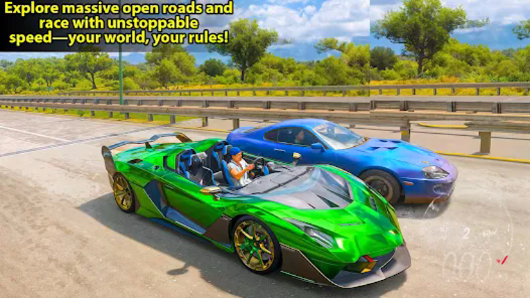 Open World Car Racing Game 3D screenshot