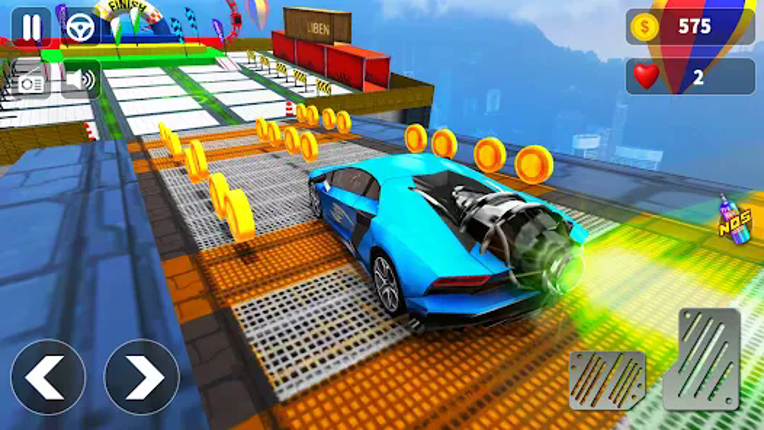 Extreme Car Ramp Stunts 3D screenshot
