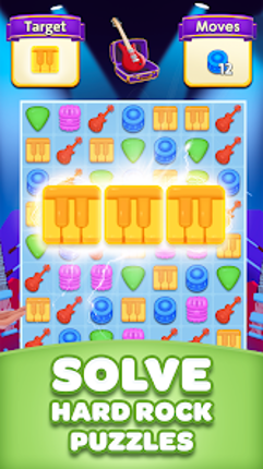 Match 3 - Hard Rock Adventures screenshot