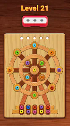 Color Wood Screw Image