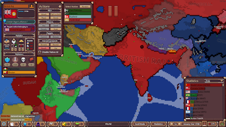 Ages of Conflict World War Sim Image