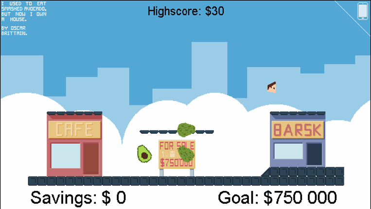 I used to eat smashed avocado, but now I own a house screenshot