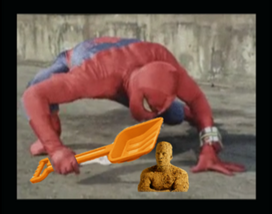 Spider-Man Hitting Floor screenshot