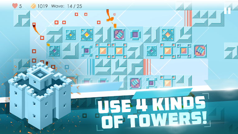 Mini TD 2: Relax Tower Defense Image