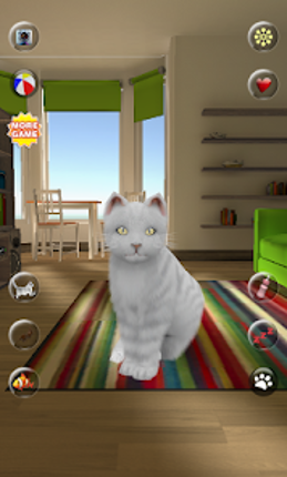 Talking Cute Cat Image