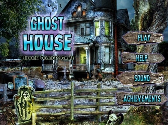 Ghost House Hidden Object Game screenshot