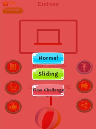 Hot Basketball:The kEtchApp Mordem Basketball Game screenshot