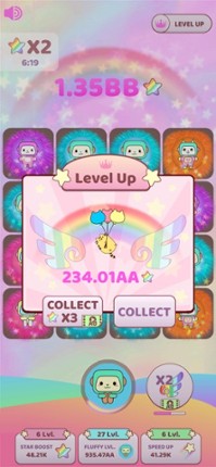 Kawaii Fluffy Waifu Idle Merge screenshot