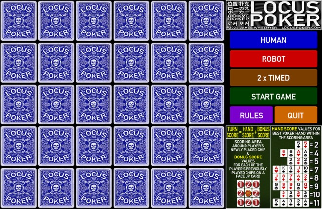 LOCUS POKER screenshot