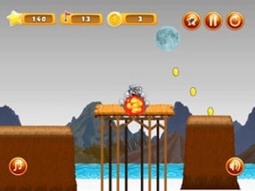 Ninja Go Run and Jump Adventure Dodge Bombs Image