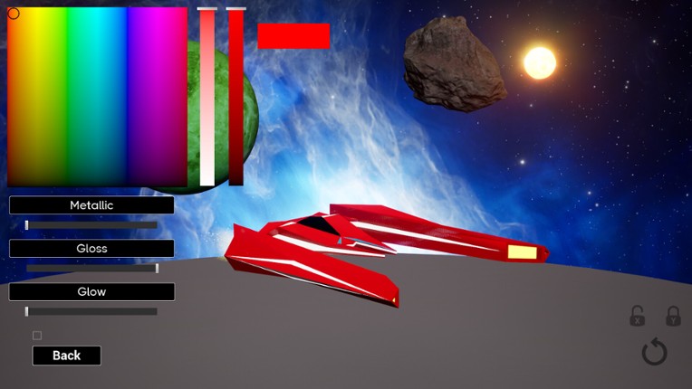 Space Rocks in Space screenshot