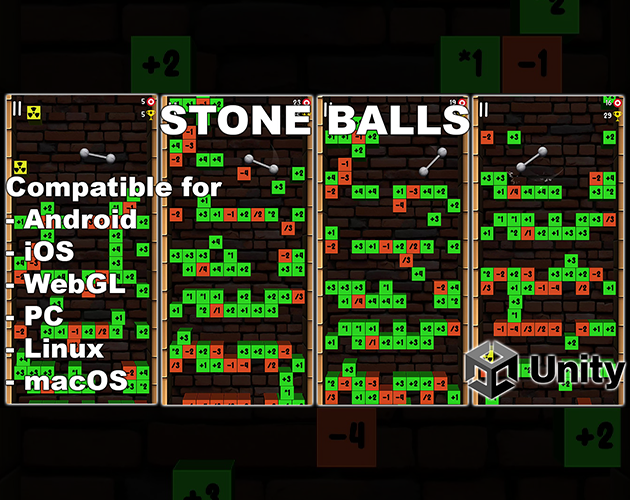 Games like Stone Balls - Unity Indie Game Source Code