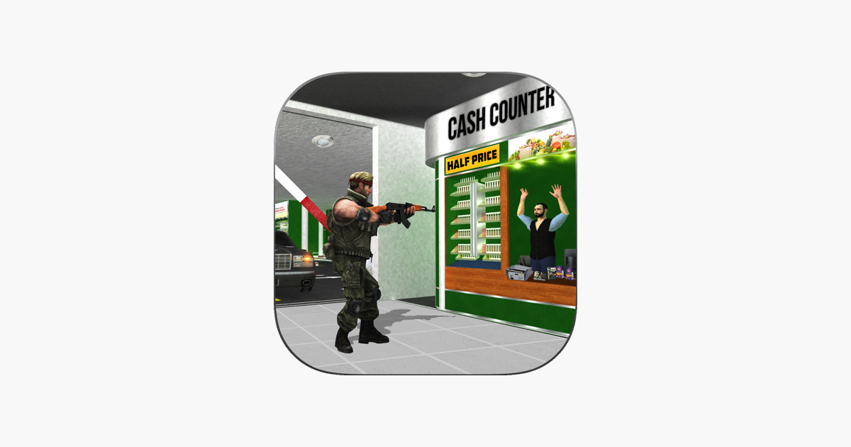 Games like Super-Market Car Driver 3D: Police Shooting Gangster in Mad Crime City