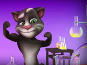 Talking Tom in Laboratory Image