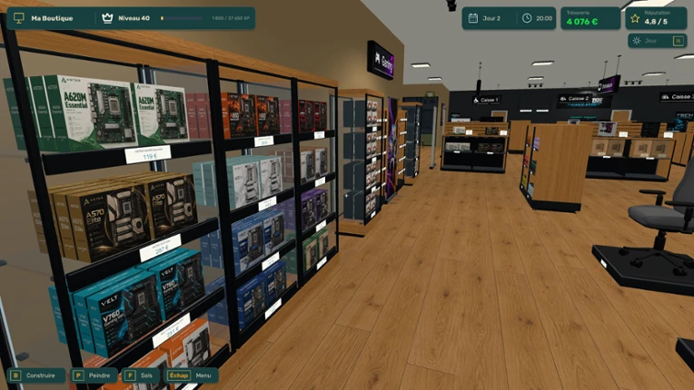 TechStore Simulator screenshot