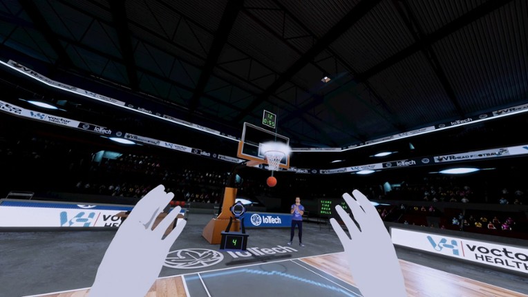 VR Basketball: Training Challenge screenshot