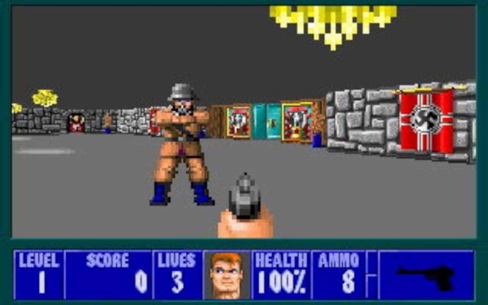 Wolfenstein 3D screenshot