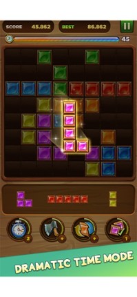 Wood block puzzle blast screenshot