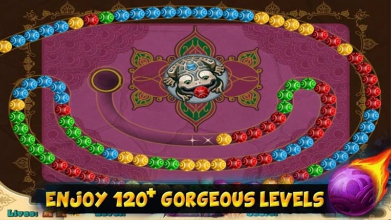 Zumu Crush Legen: Magic Game screenshot