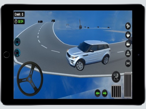 Dangerous Car Drive In The Sky screenshot