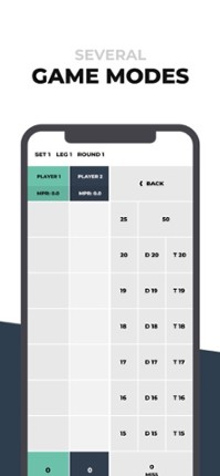 Darts Scorer 180 screenshot