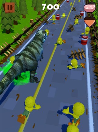 Dinosaur VS Zombie screenshot