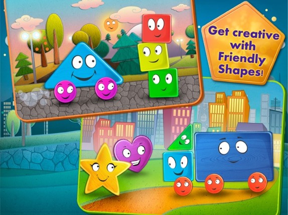 Friendly Shapes Storybook screenshot