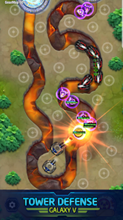Tower Defense: Galaxy V screenshot