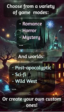 Infinite Adventure Sim: AI RPG Image