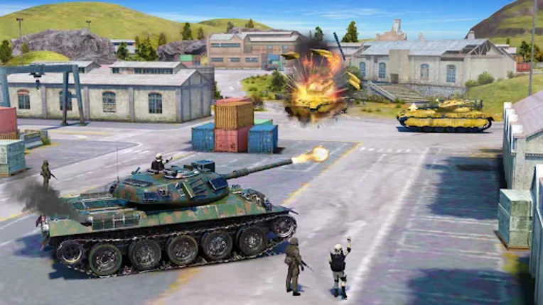 Tank Battle Army Games 2023 screenshot