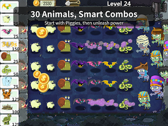 Animals vs Zombies screenshot