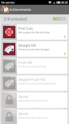 B-Bro Big2 (Big Two/Pusoy Dos) screenshot