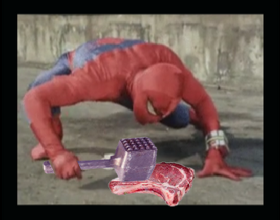 Spider-Man Hitting Floor screenshot