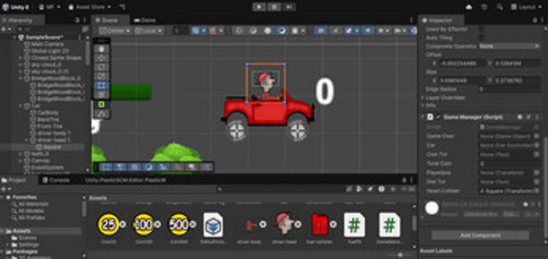 Hill Climb Racing 2D Unity Game Part 1 Image