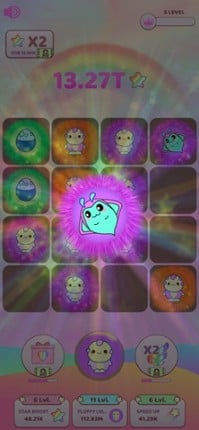 Kawaii Fluffy Waifu Idle Merge screenshot