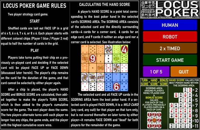 LOCUS POKER screenshot