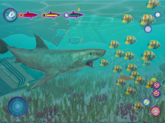 Megalodon Shark Fish Attack screenshot