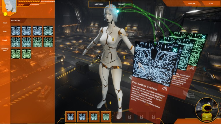 MOSS Becoming Human screenshot