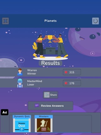 Space Knowledge Quiz Image
