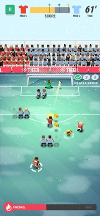 Tiny Striker: World Football screenshot