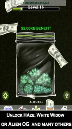 Weed Bud Firm Inc- Ganja Pot Farmer Tycoon Clicker screenshot