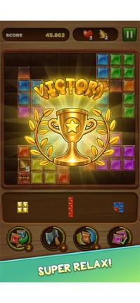 Wood block puzzle blast screenshot