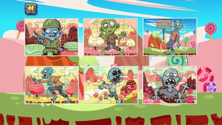 Zombie Ghost Jigsaw Puzzle For Toddlers And Kid Image