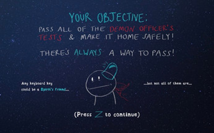 A Chronically Spooky Spirit Escapee Walks to Their New Vessel's Home Image