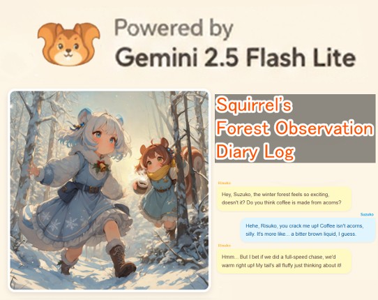 【Autonomous AI Observer】Risuko & Suzuko: They Just Won't Stop Talking. Image