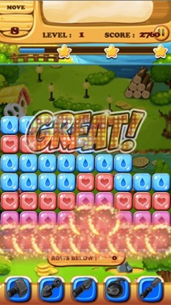 Bubble Viber Fruit Adventure - The Color Block Matching Puzzle screenshot