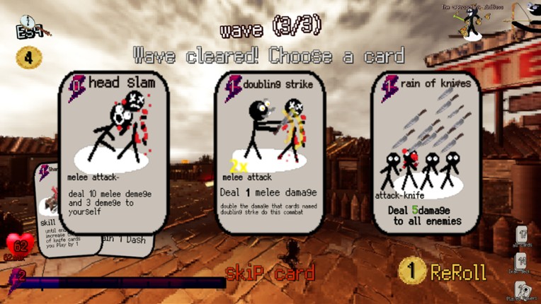 Cards of Action screenshot